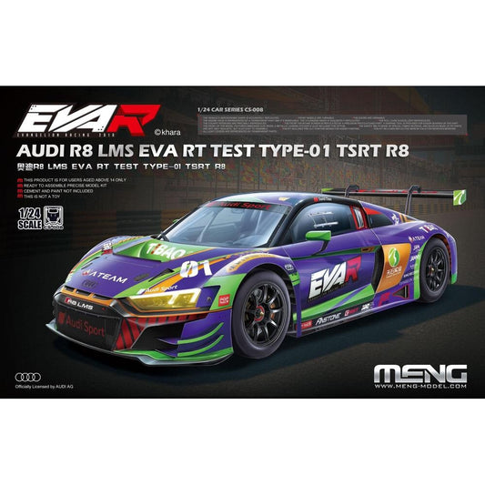 Audi R8 LMS GT3 Evangelion Meng 1:24