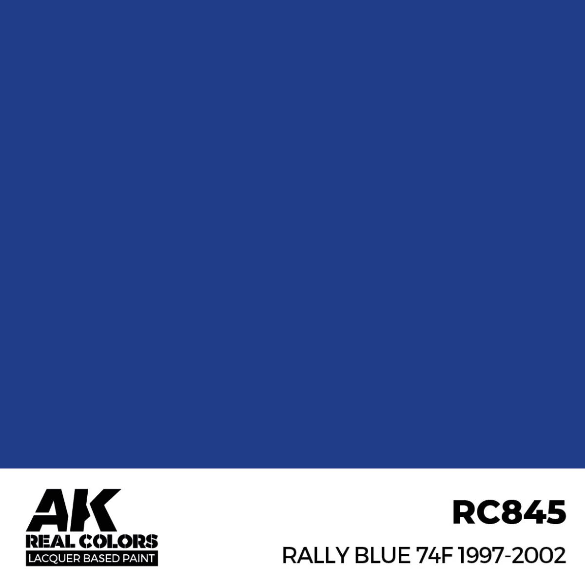 AK RC845 Rally Blue 74F 1997-2002