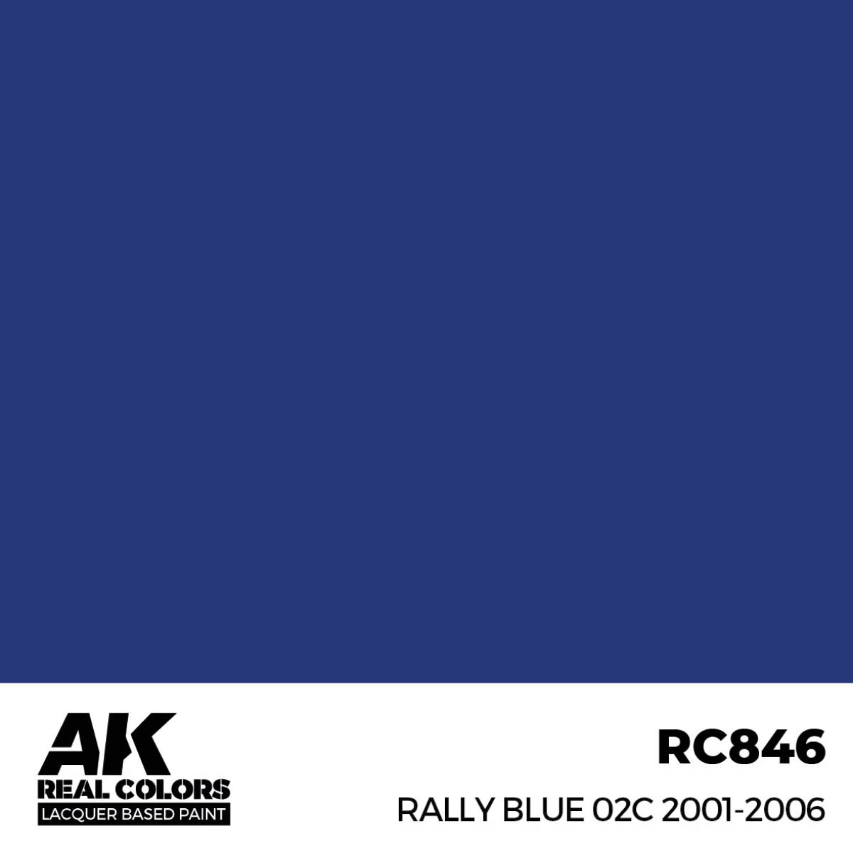 AK RC846 Rally Blue 02C 2001-2006