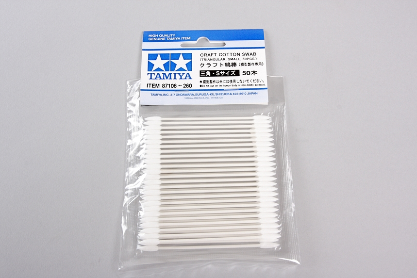 Tamiya Swabs Triangular, Small 50 pcs. 87106