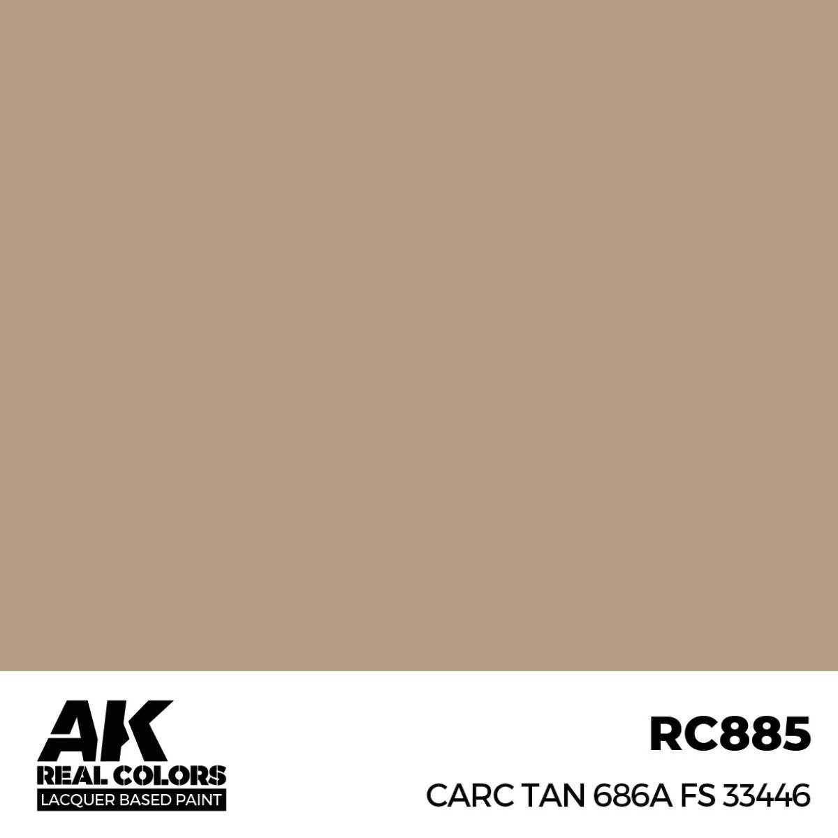 AK RC885 Carc Tan 686A FS 33446