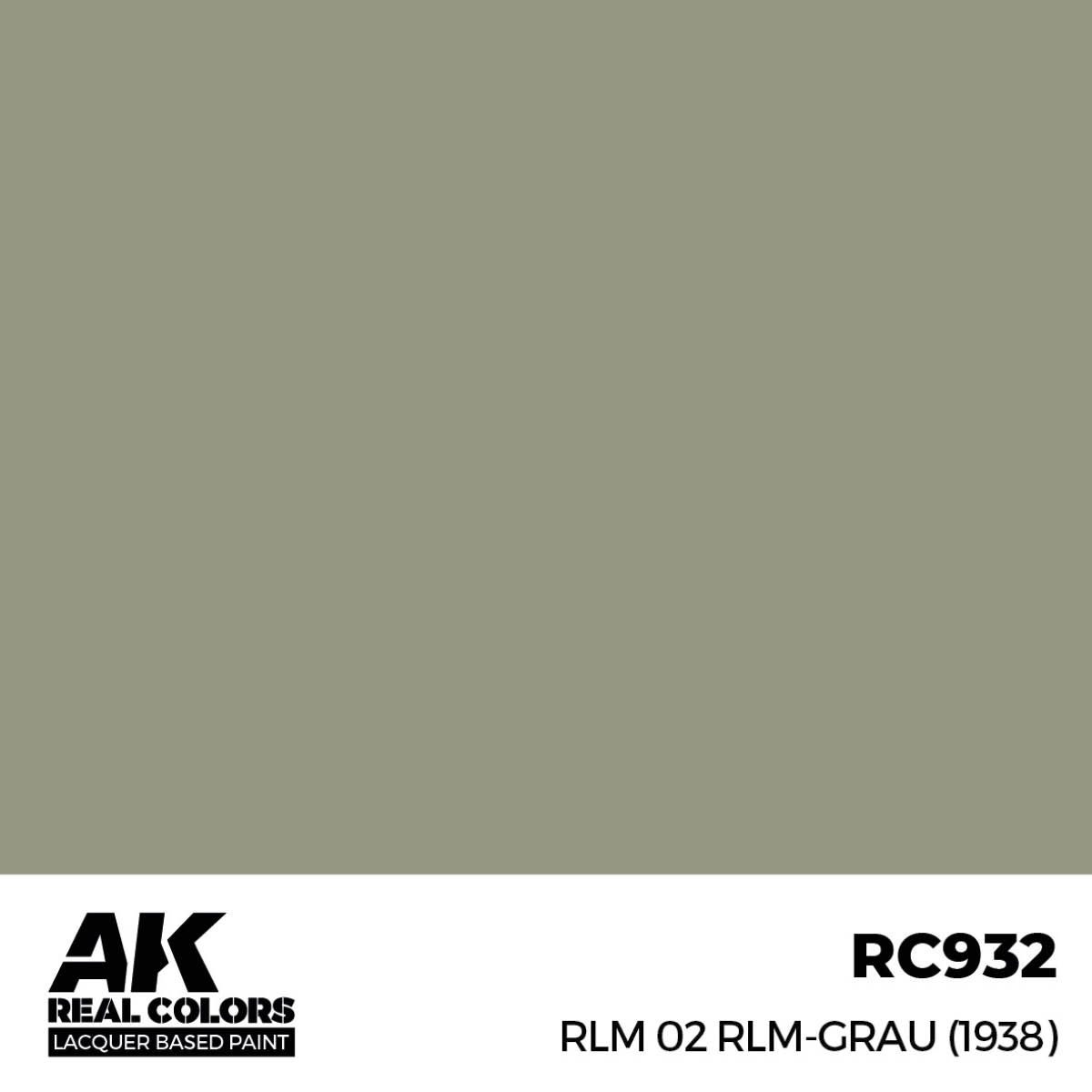 AK RC932 RLM 02 RLM-Grau (1938)