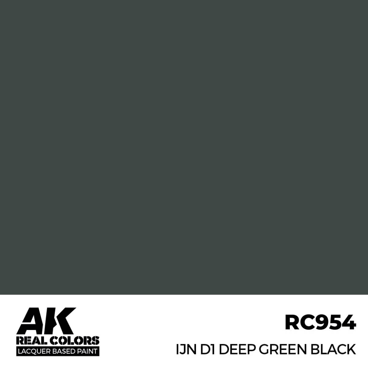 AK RC954 IJN D1 Deep Green Black