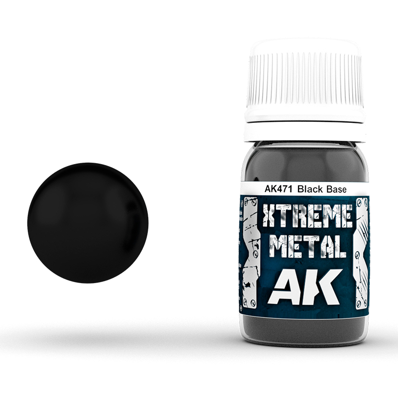 AK Extreme Metal Black Base 471