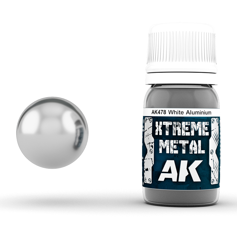 AK478 Extreme Metal White Aluminum