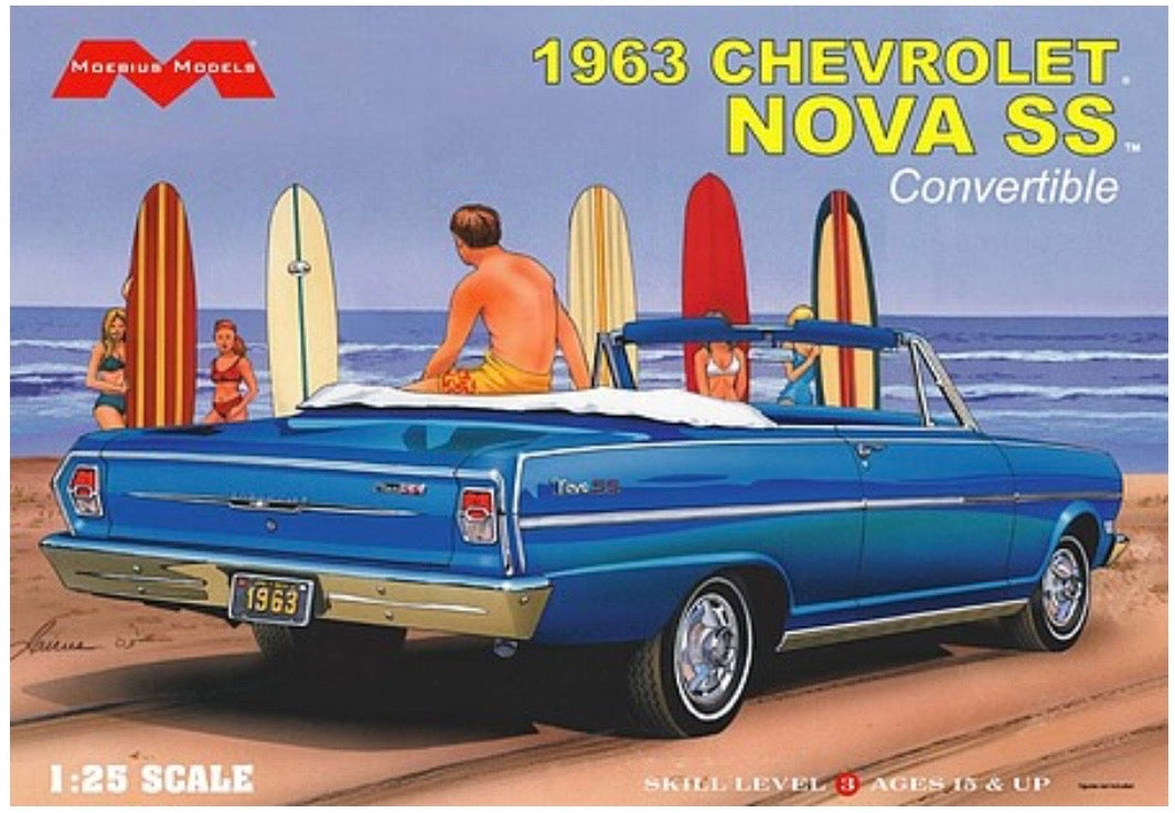 1963 Chevy Nova SS Moebius 1:25