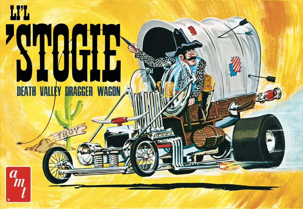 Lil Stogie DEATH valley Dragger Wagon AMT 1:25