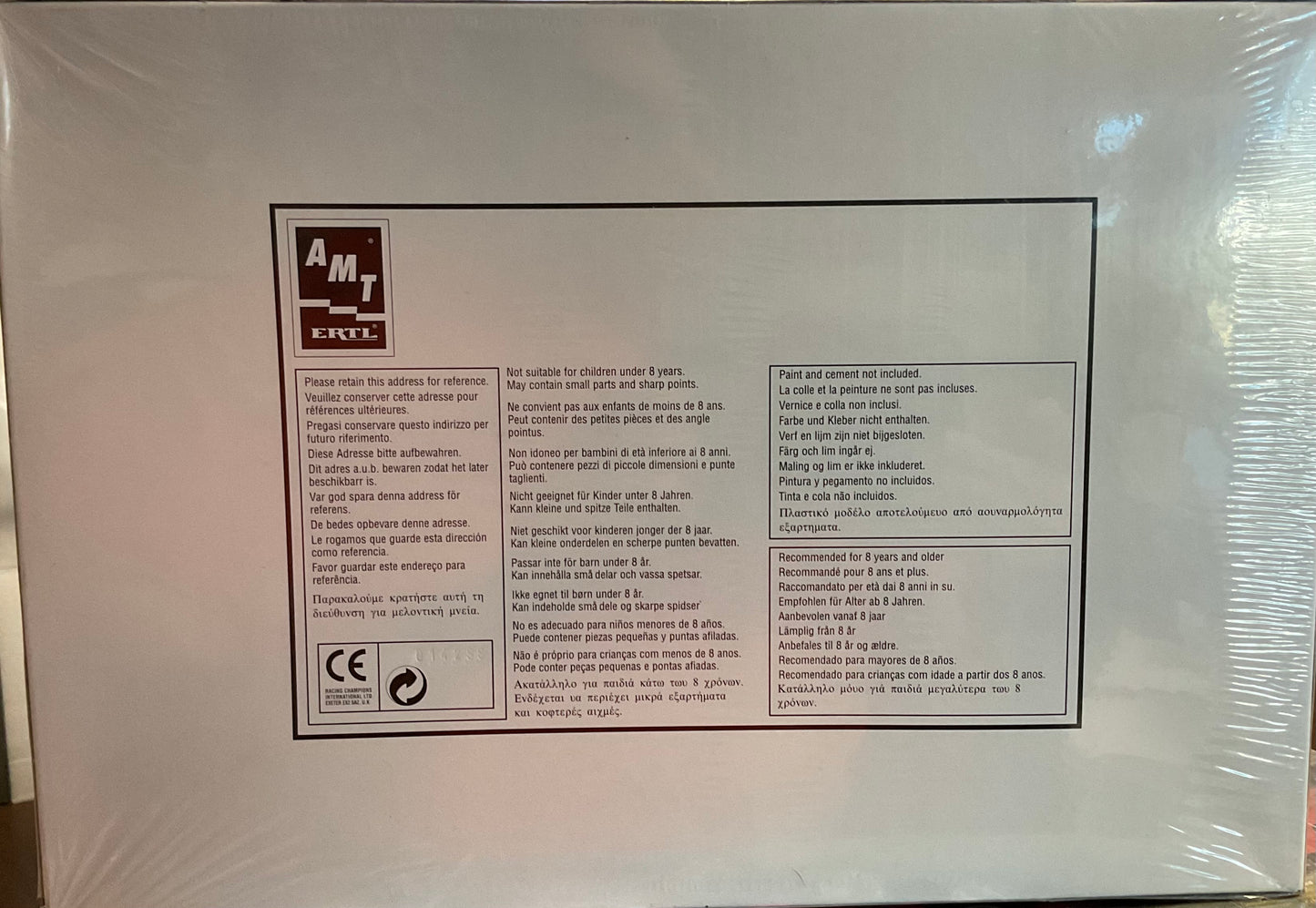 Lowboy Drop Deck Lowbed Trailer AMT ERTL 1:25
