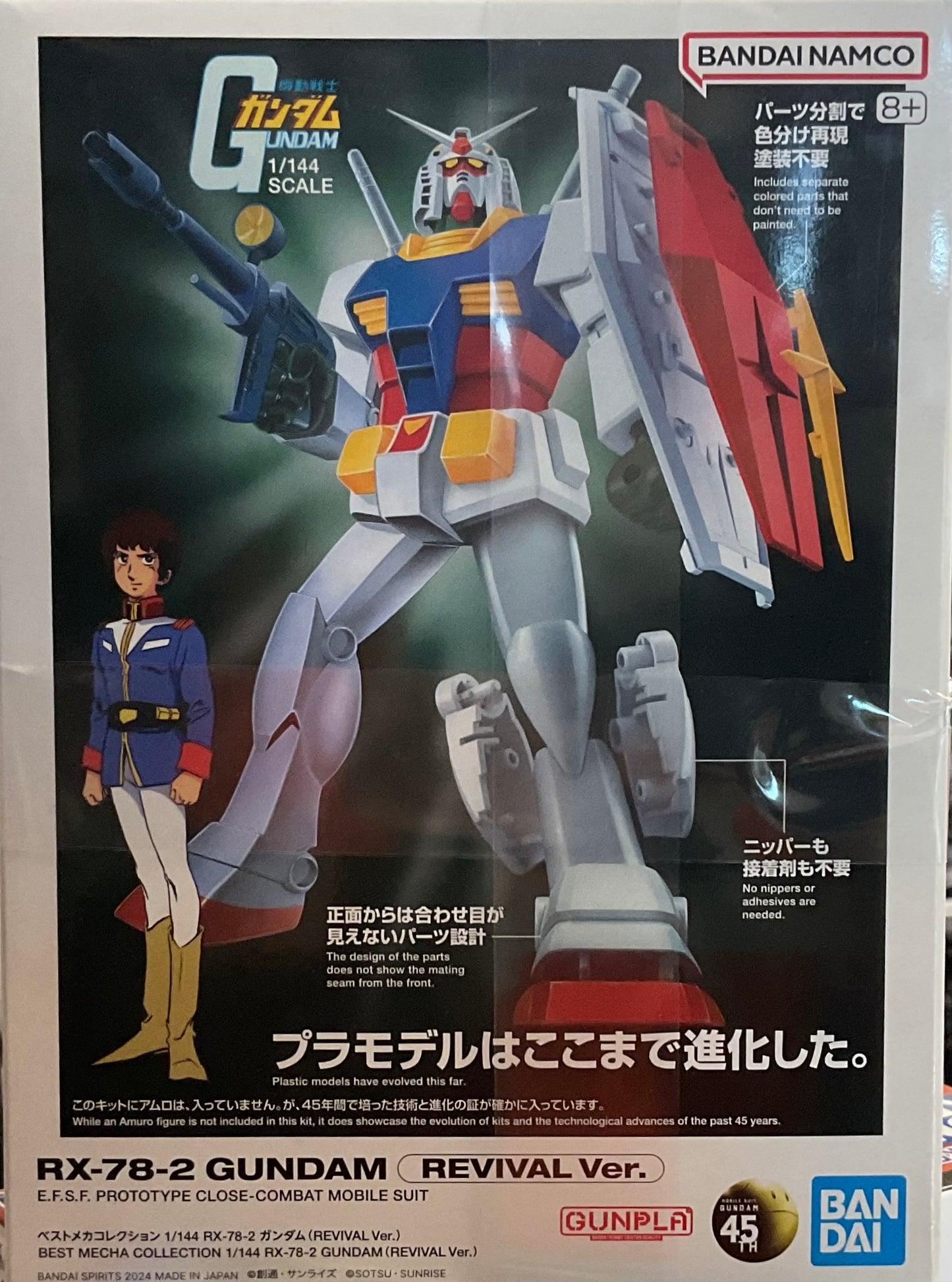 Rx-78-2 Revival ver. Bandai 1:144