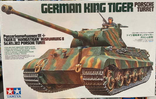 German King Tiger Porsche Turret Tamiya 1:35