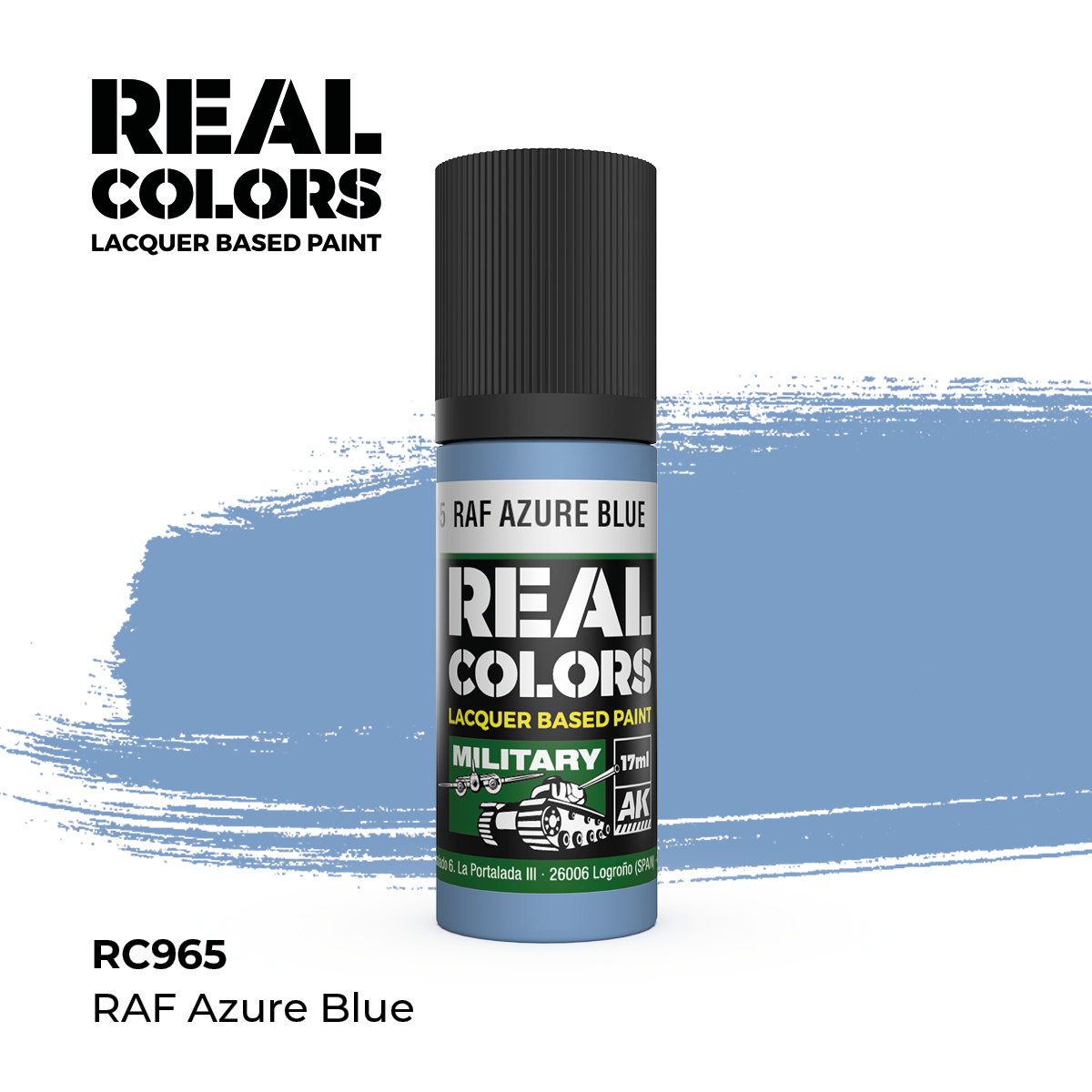 AK RC965 RAF Azure Blue