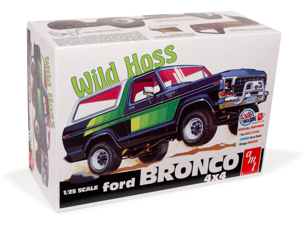 Wild Hoss Ford Bronco 4x4 AMT 1:25