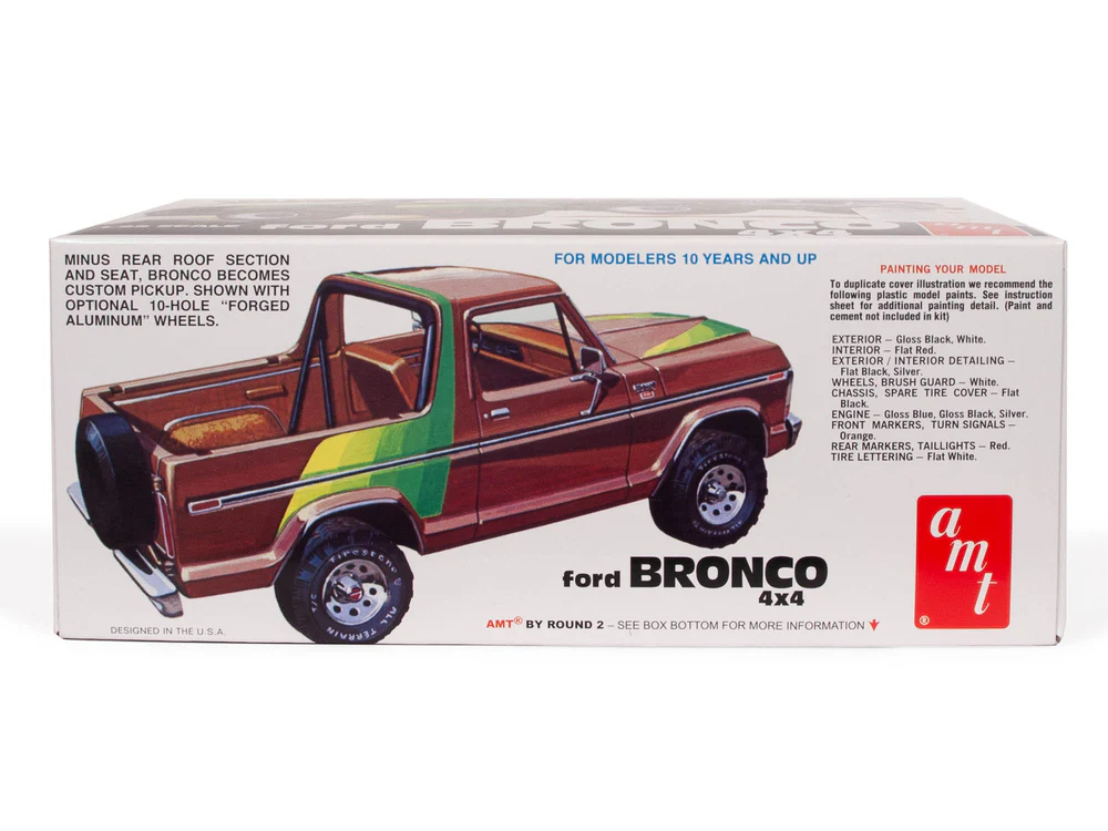 Wild Hoss Ford Bronco 4x4 AMT 1:25