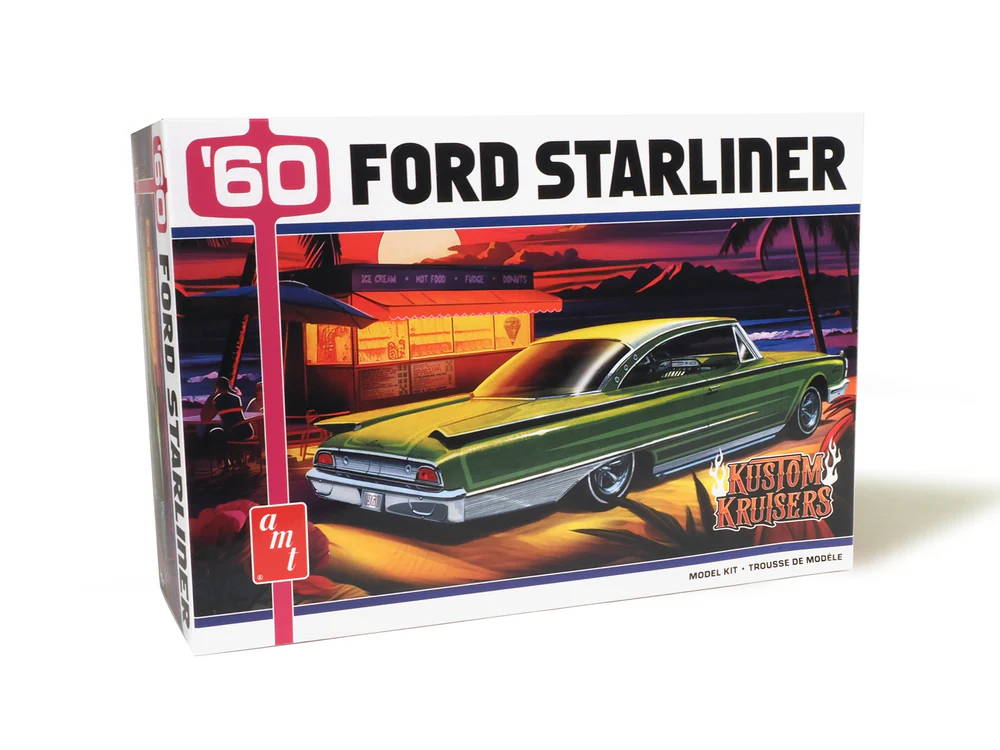 ‘60 Ford Starliner AMT 1:25