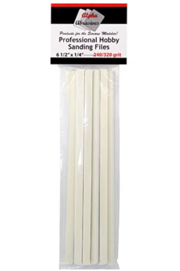 Sanding Sticks 240/320 grit #0310