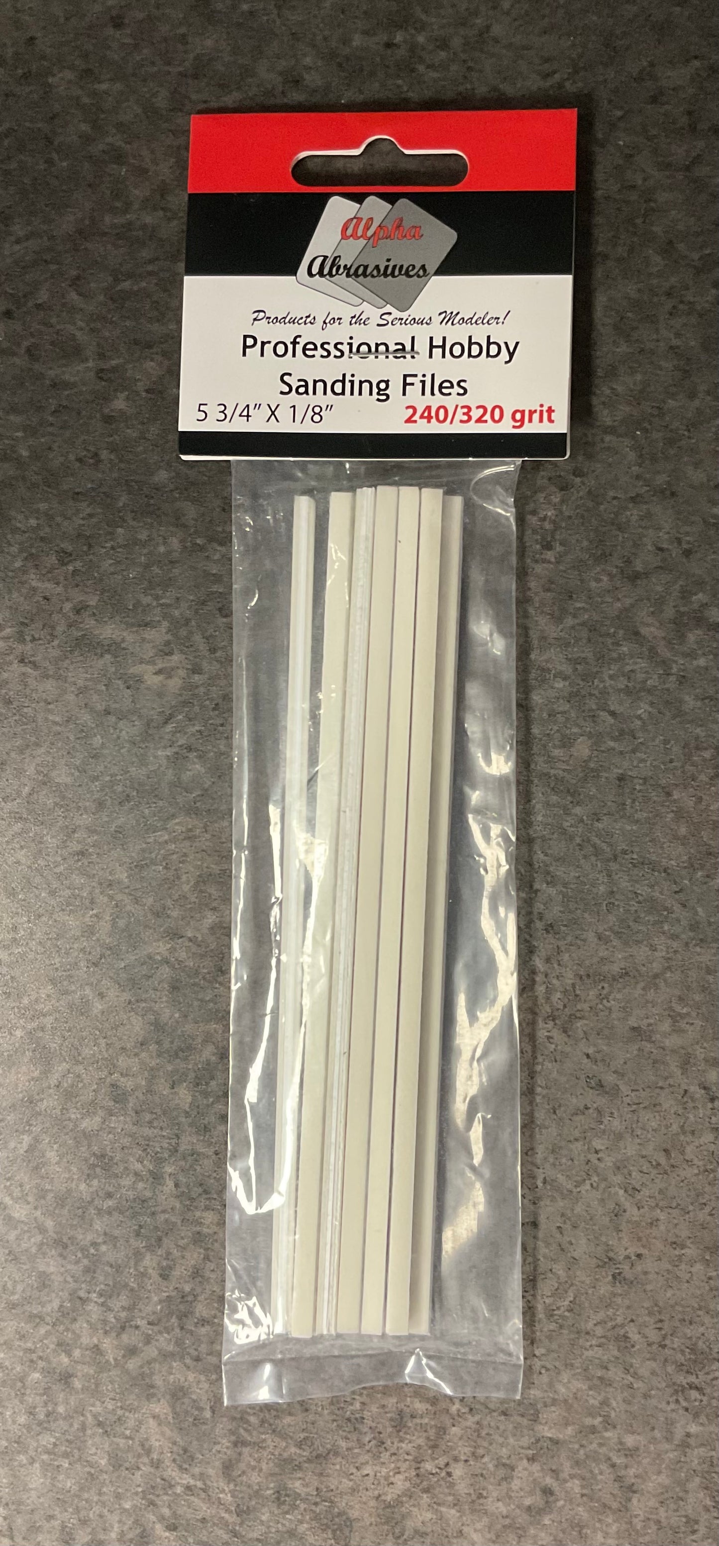 Sanding Sticks 240/320 x 1/8” #0307