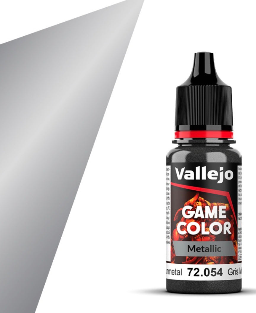 Game Color - Metallic: Dark Gunmetal 72.054