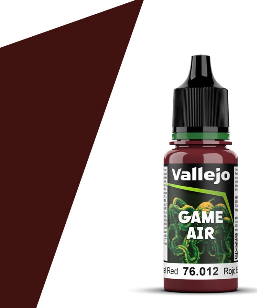 Game Air Scarlet Red Vallejo 76.012