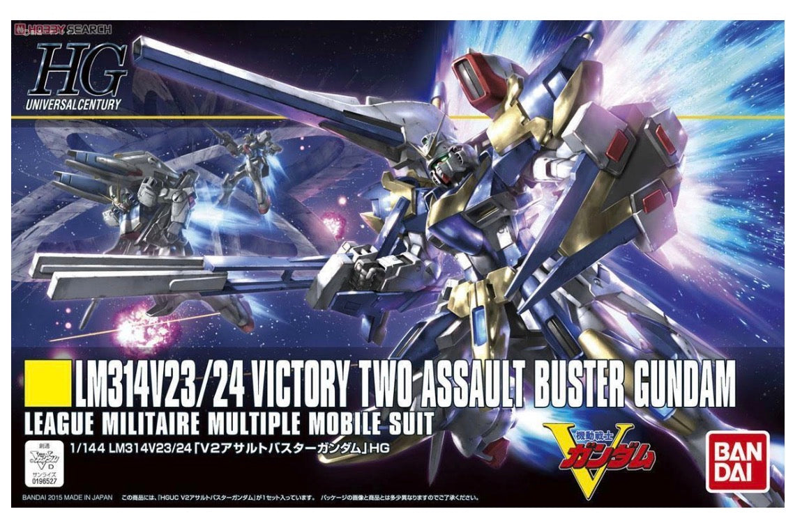 LM314V23/24 Victory Two Assault Buster Gundam Bandai 1:144