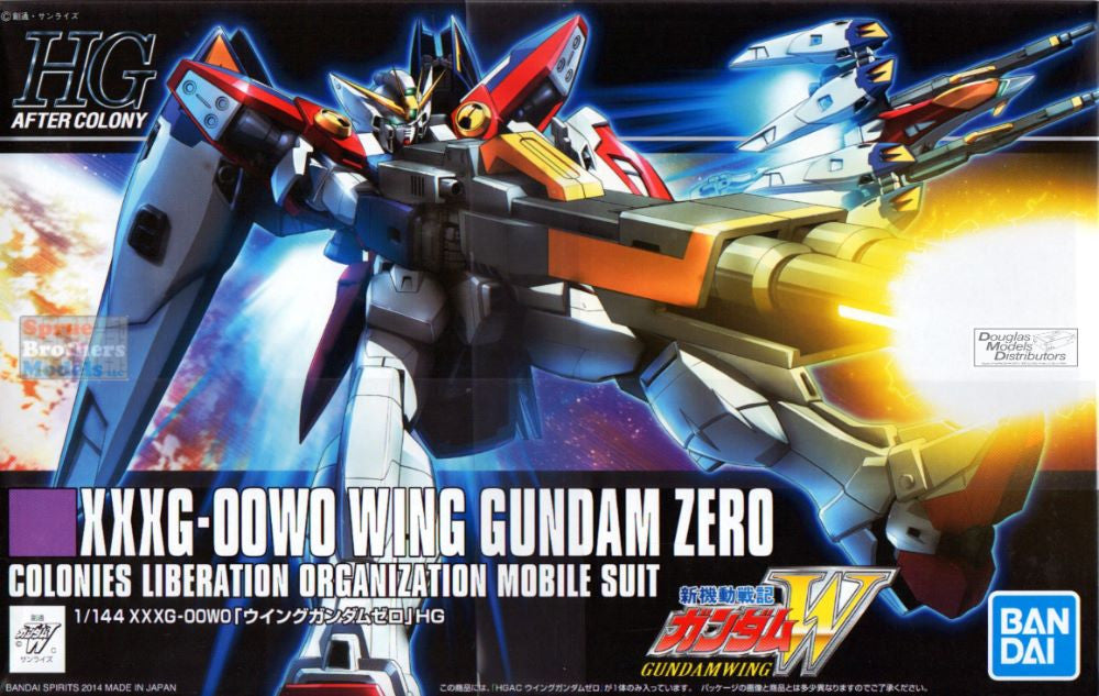 XXXG-OOWO Wing Gundam Zero Bandai 1:144