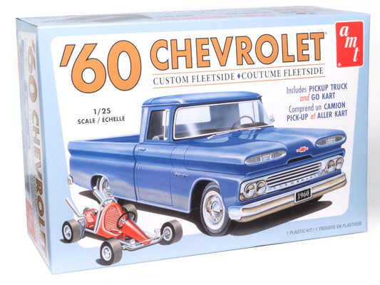 1960 Chevrolet Custom Fleetside AMT 1:25