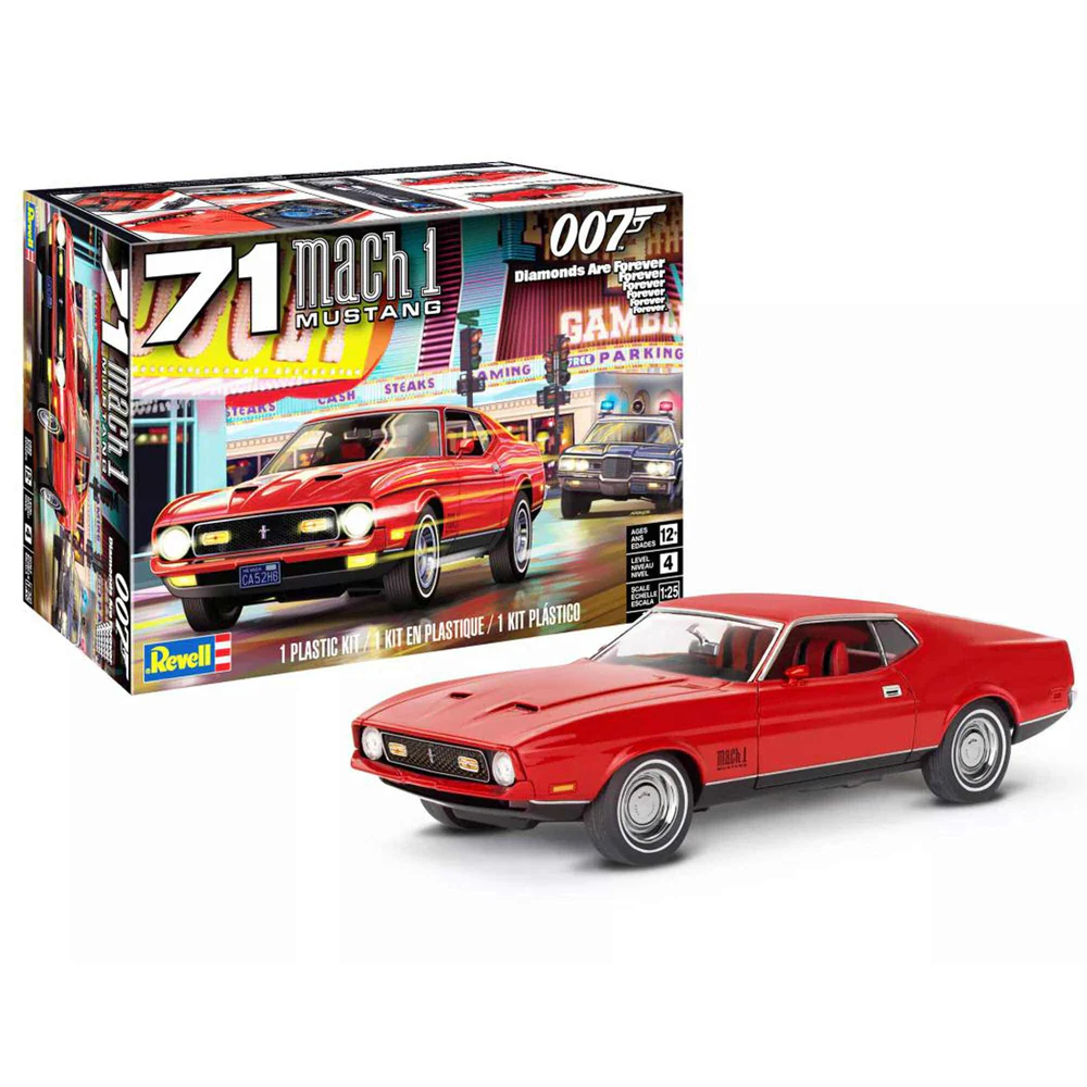 1971 Ford Mustang Mach 1 007 Revell 1:25