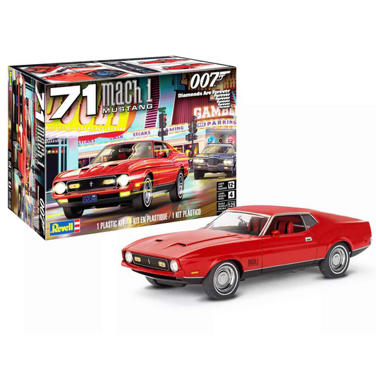 1971 Ford Mustang Mach 1 007 Revell 1:25