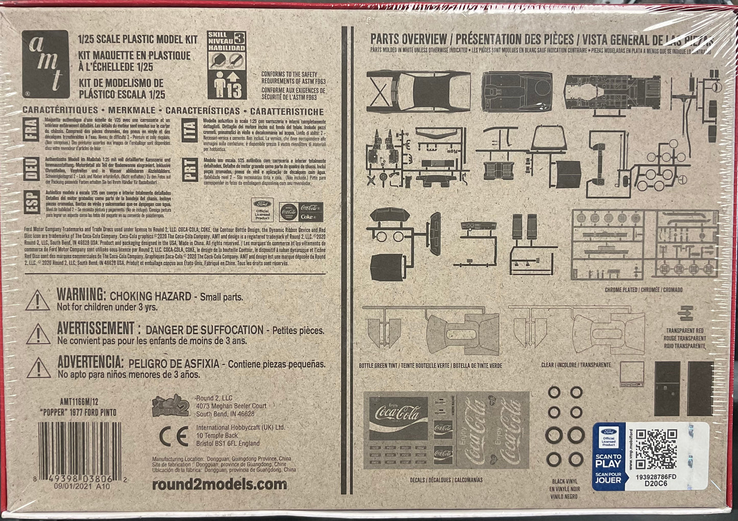 1977 Ford Pinto Coca-Cola AMT 1:25