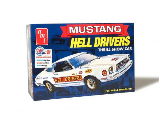 1977 Ford Mustang hell Drivers AMT 1:25