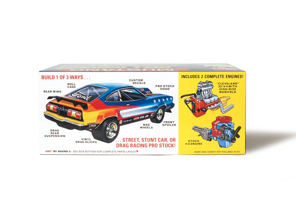1977 Ford Mustang hell Drivers AMT 1:25