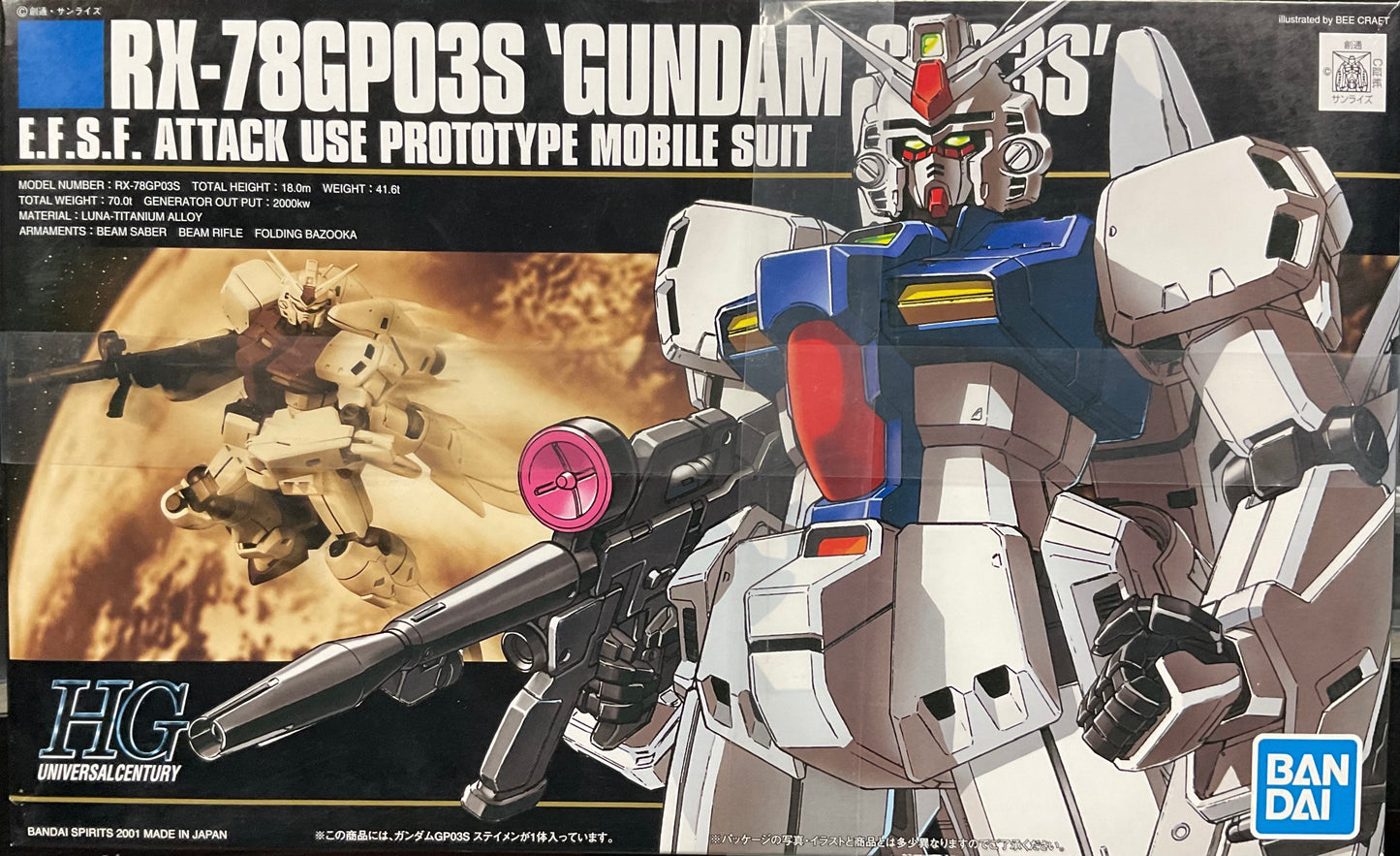 RX-78GPO3S Gundam Bandai 1:144