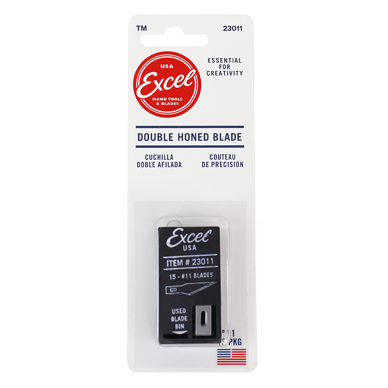 No. 11 Double Honed Blade refill pack Excel 23011