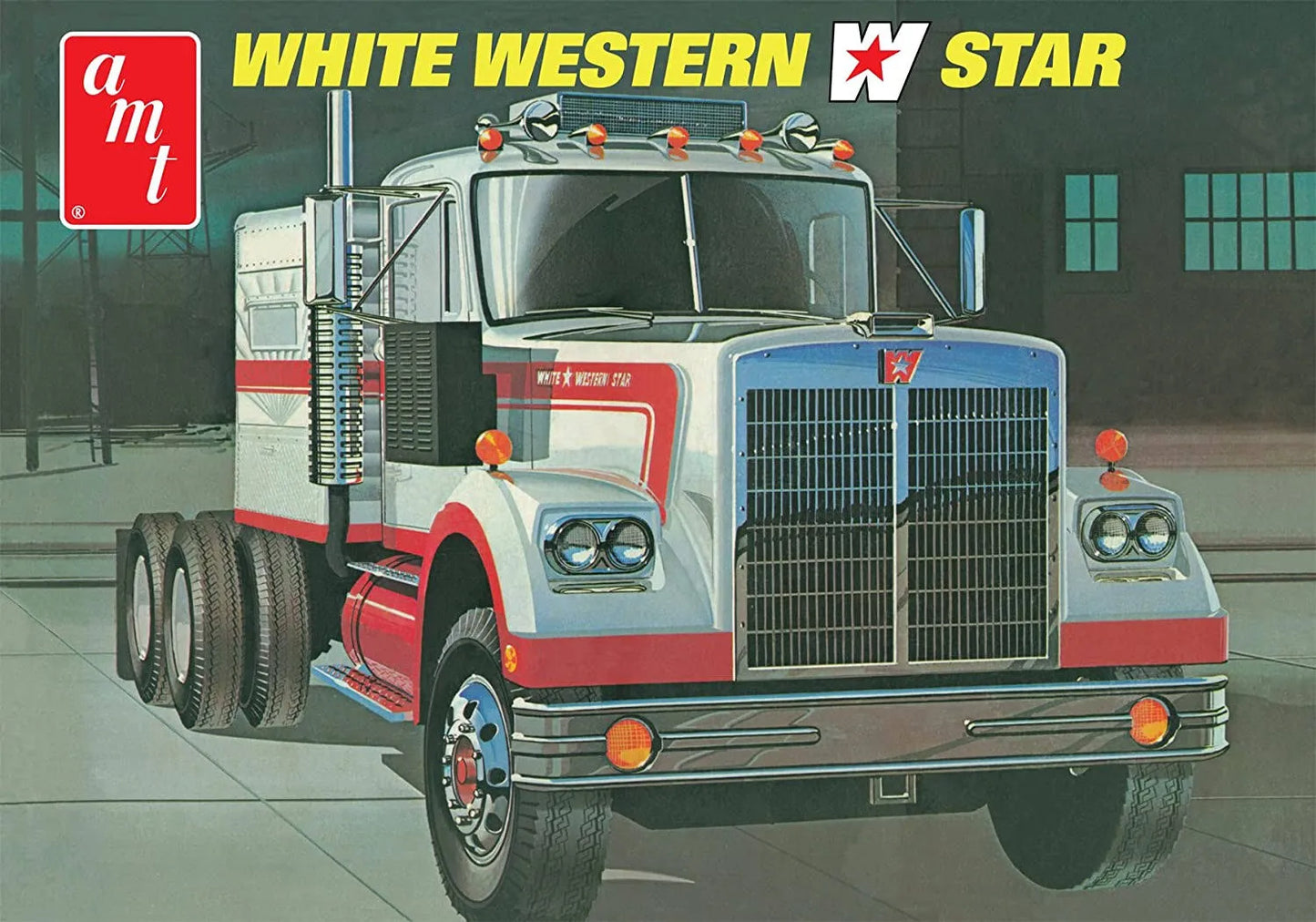 White Western Star AMT 1:25