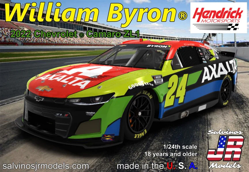 William Byron 2022 Camaro ZL1 SalvinoJr 1:24