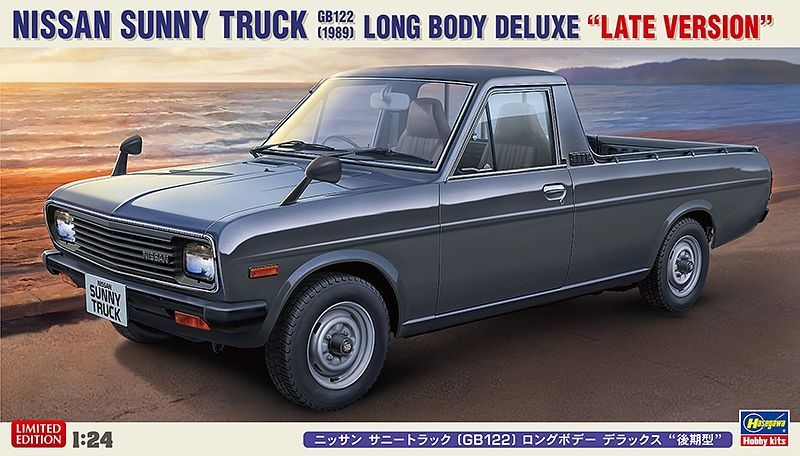 Nissan Sunny Truck 1989 Long body deluxe “Late Version” Hasegawa 1:24
