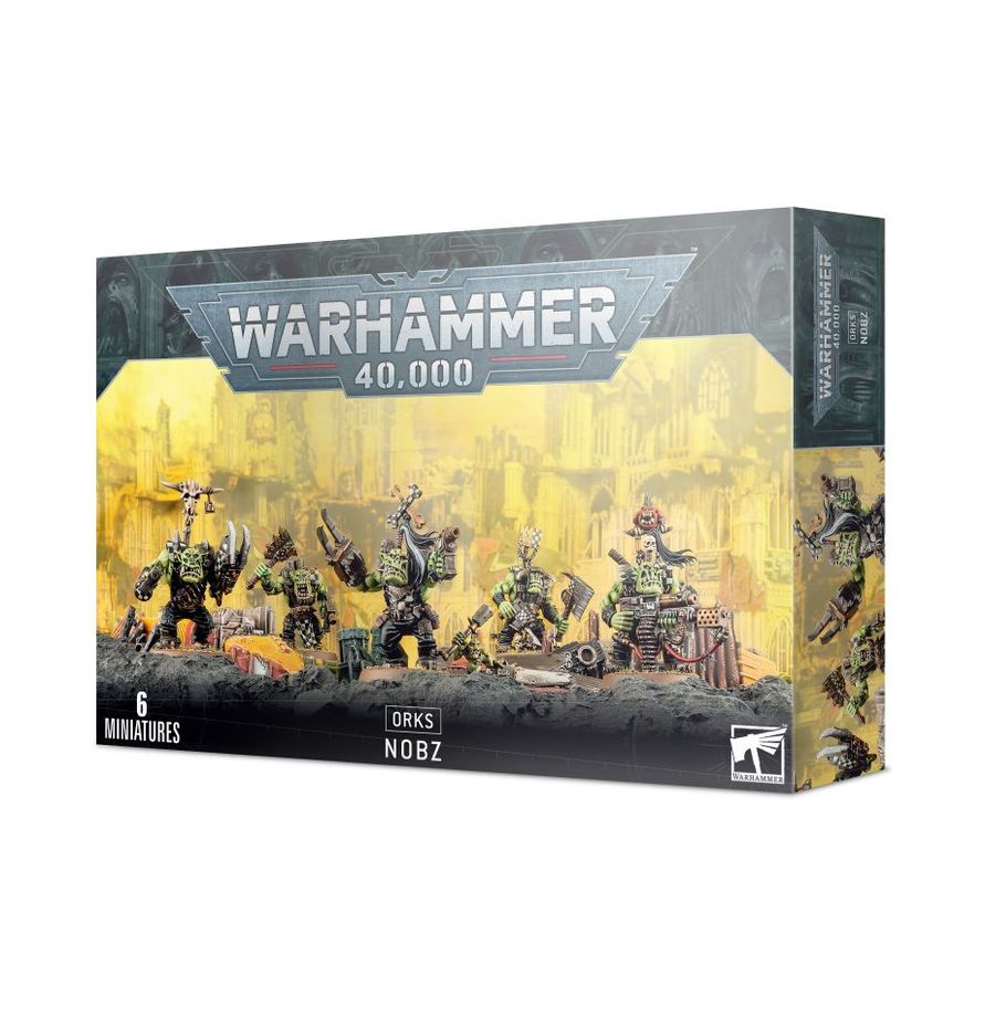 Nobz Orks 6 Citadel miniatures 50-12