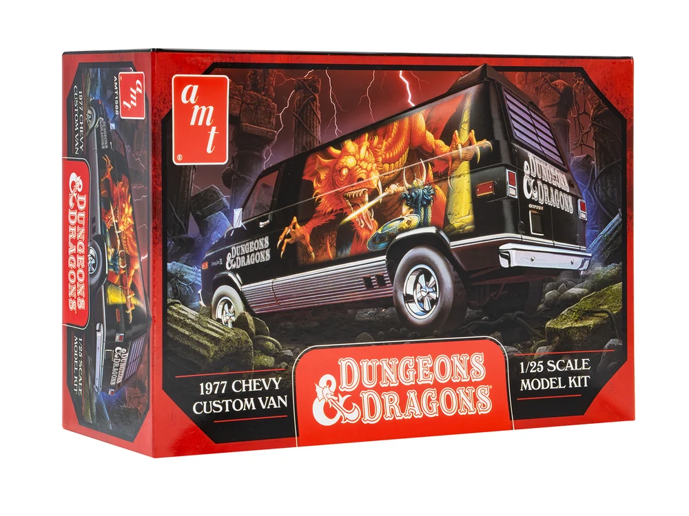 1977 Chevy Van Dungeons & Dragons AMT 1:25