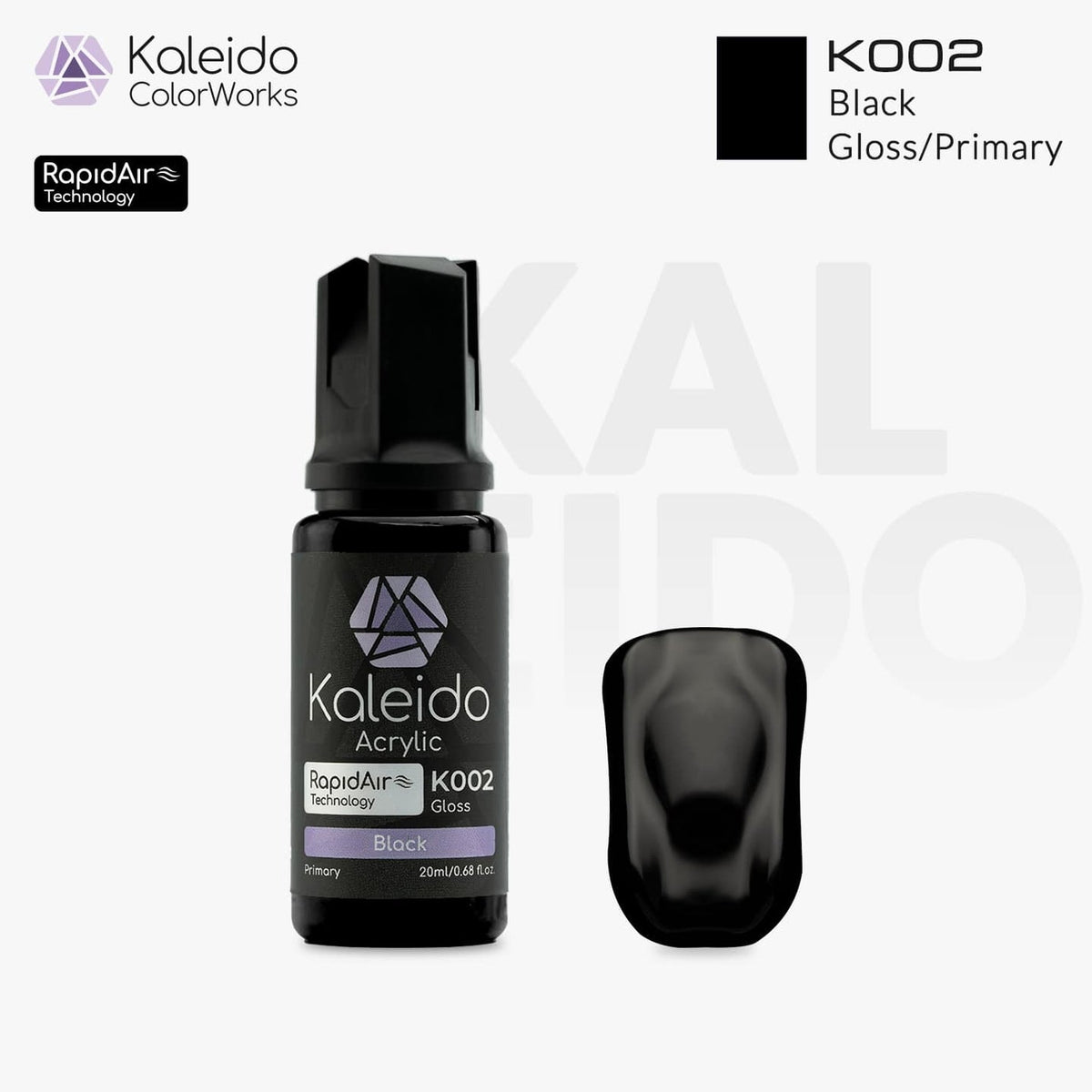 Kaleido Acrylic Gloss Black K002