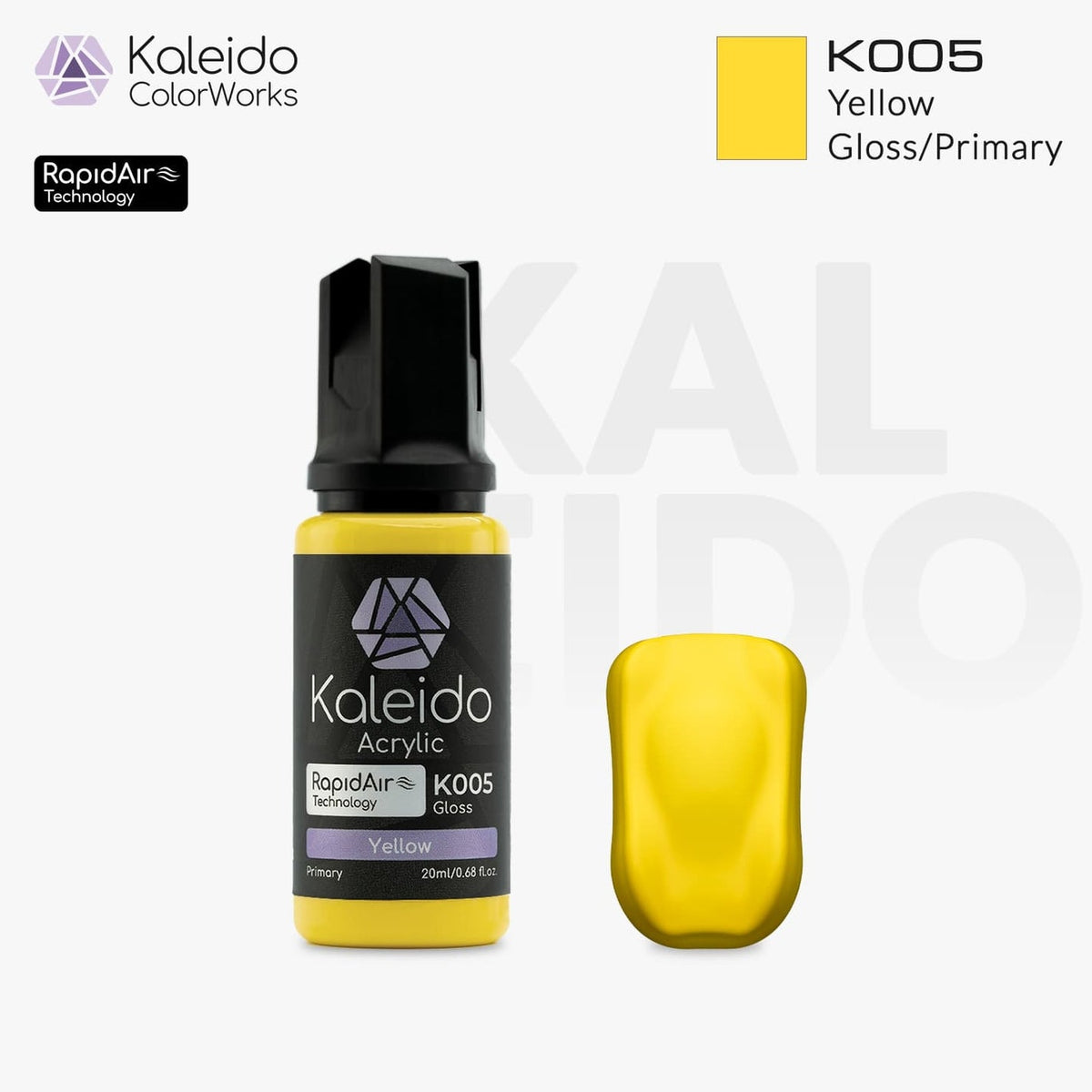 Kaleido Acrylic Gloss Yellow K005