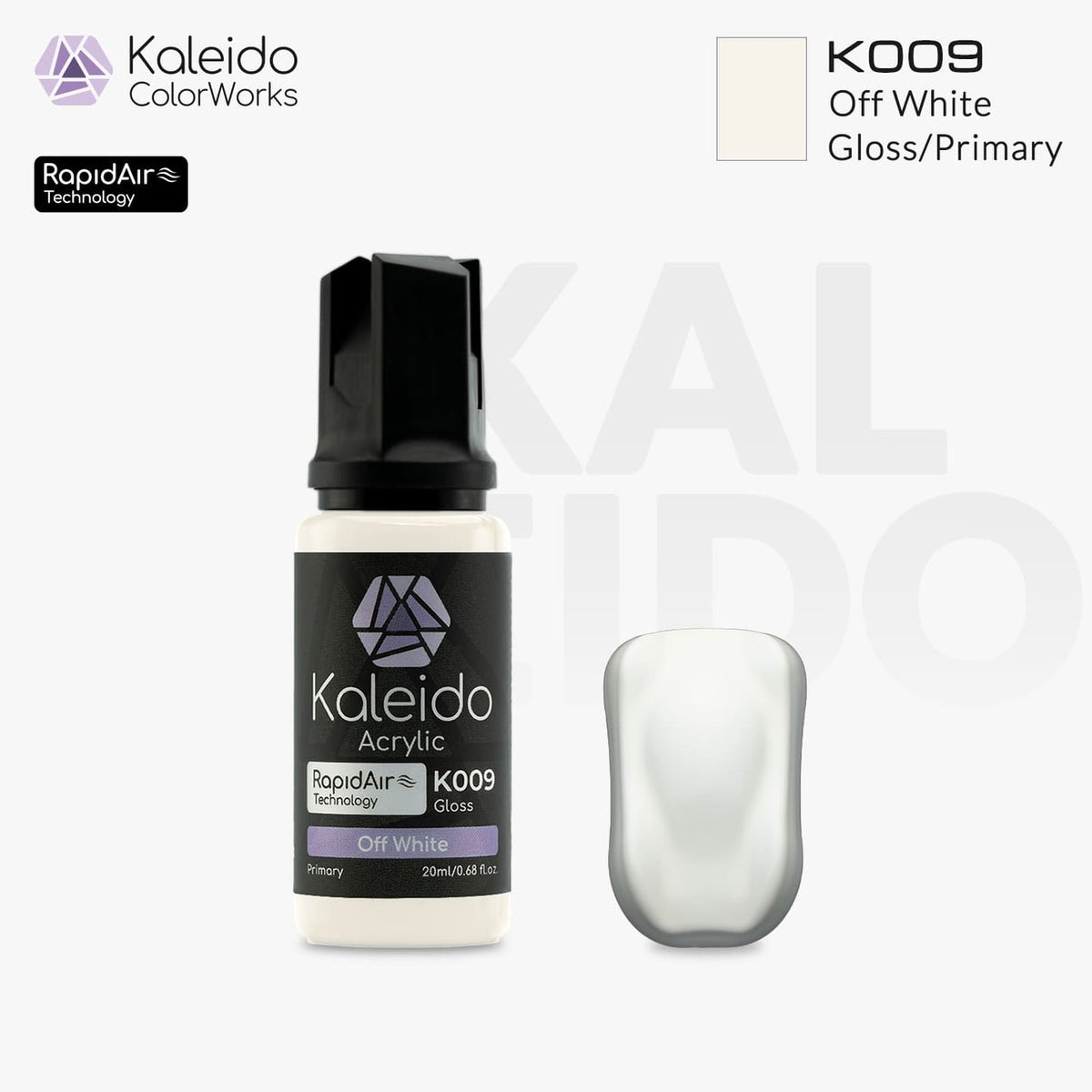 Kaleido Acrylic Gloss Off White K009
