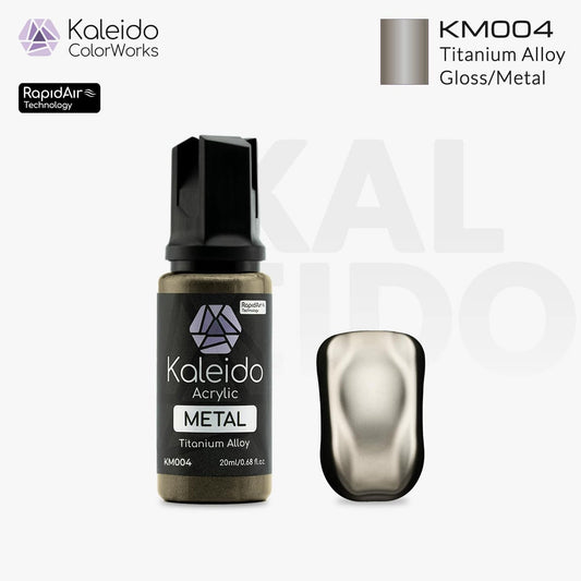 Kaleido Acrylic Metal Gloss Titanium Alloy KM004