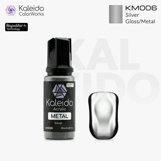 Kaleido Acrylic Metal Gloss Silver KM006