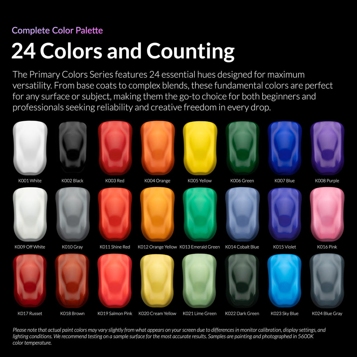 Kaleido Acrylic Metallic Gloss Twilight Purple K315
