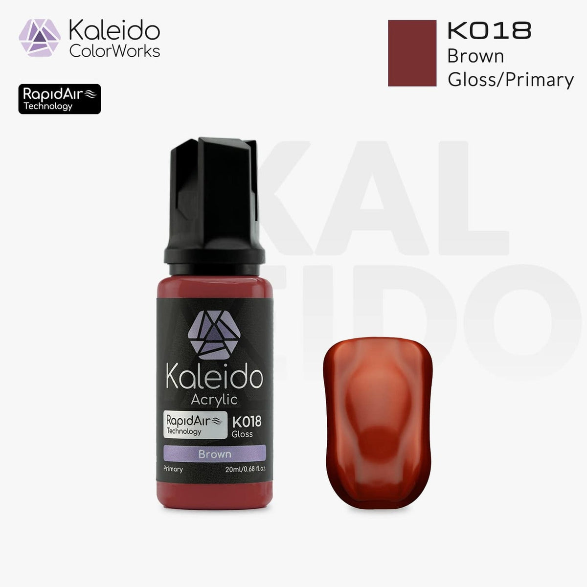Kaleido Acrylic Gloss Brown K018
