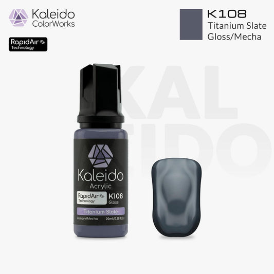 Kaleido Acrylic Mecha Gloss Titanium Slate K108