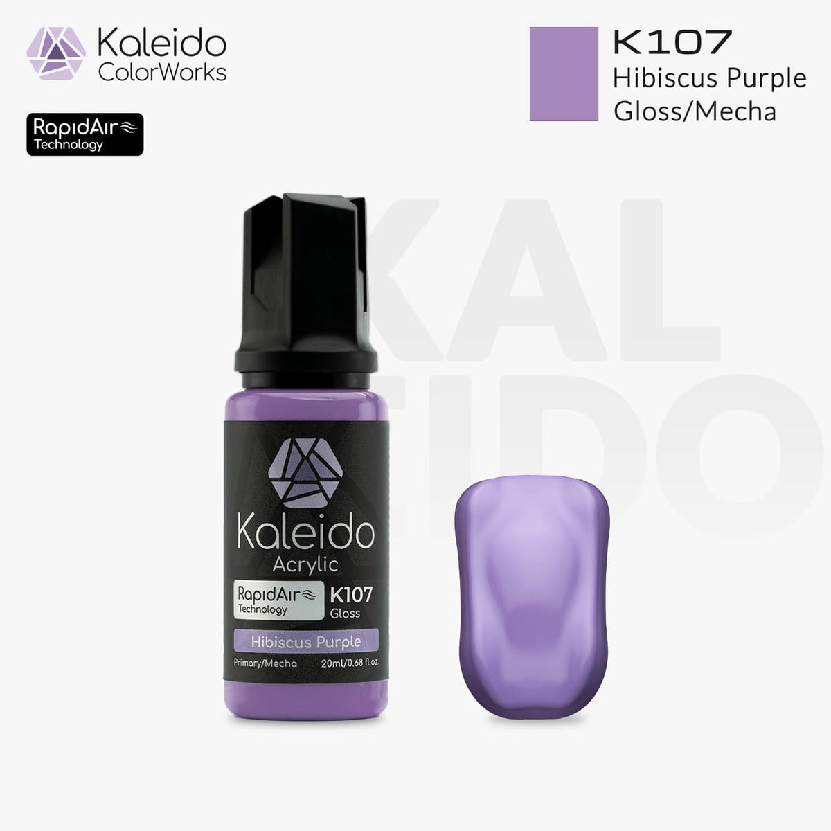 Kaleido Acrylic Mecha Gloss Hibiscus Purple K107