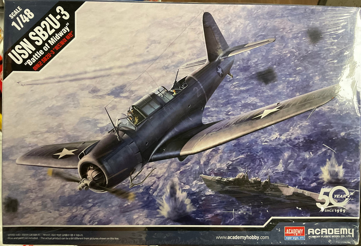 USN SB2U-3 “Battle of Midway” Academy 1:48