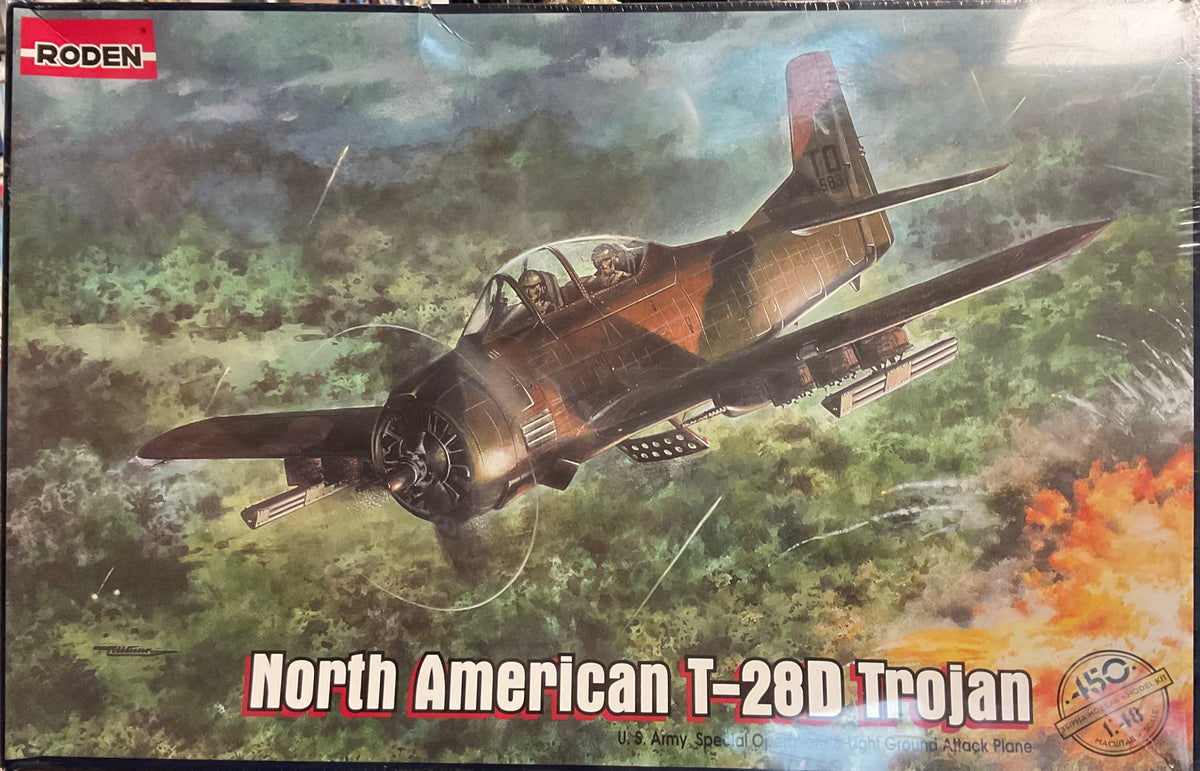 North American T-28D Trojan Roden 1:48