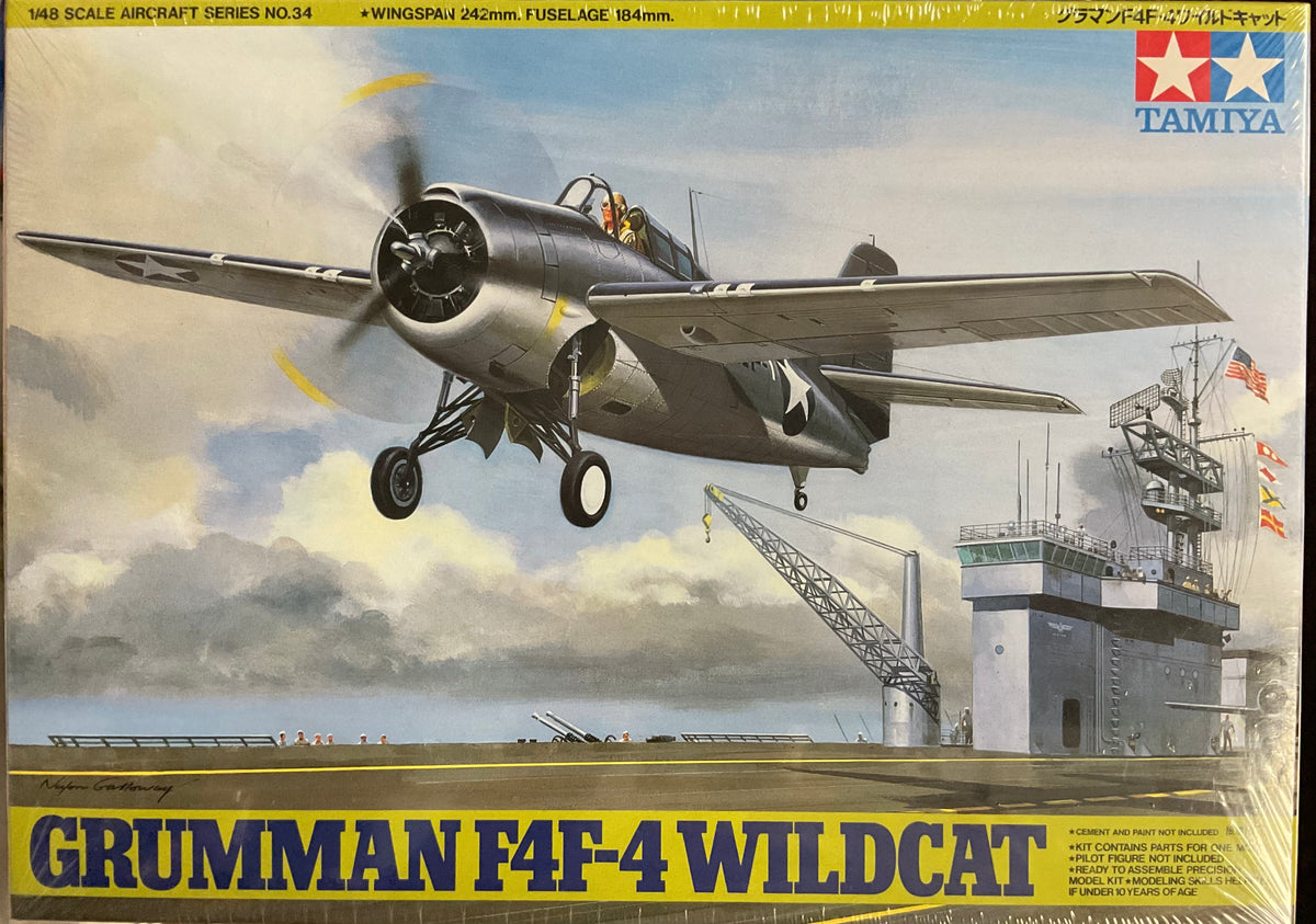 Grumman F4F-4 Wildcat Tamiya 1:48