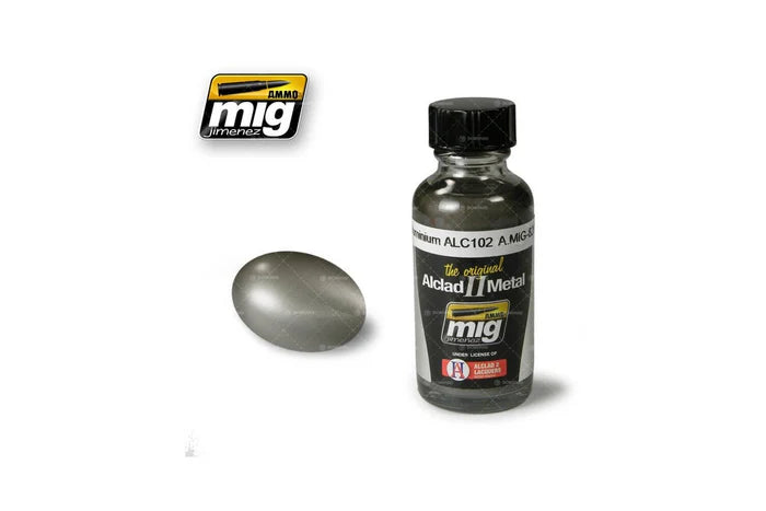 Ammo Mig Duraluminium Alclad Metallic Paint ALC102